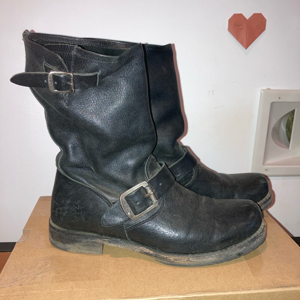 Frye Women's Veronica Shortie Boots Engineer 12R - size Women’s 7